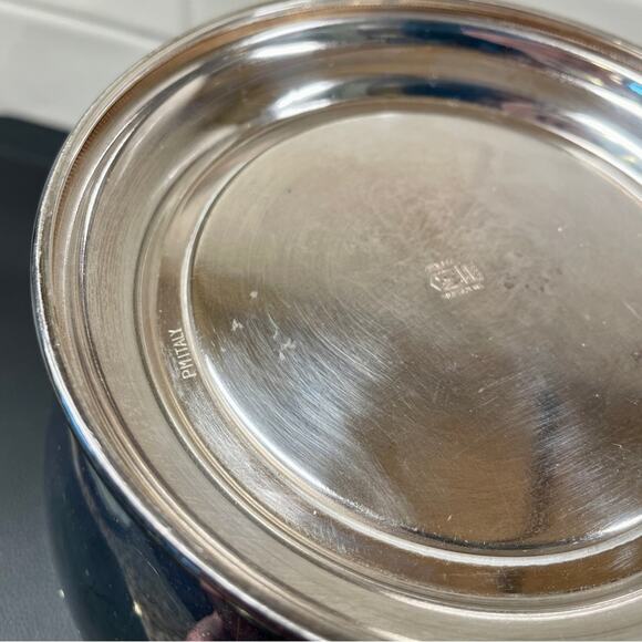 Italy Silverplate Champagne Bucket Vintage Wine Cooler Ice Bucket - Picture 13 of 16